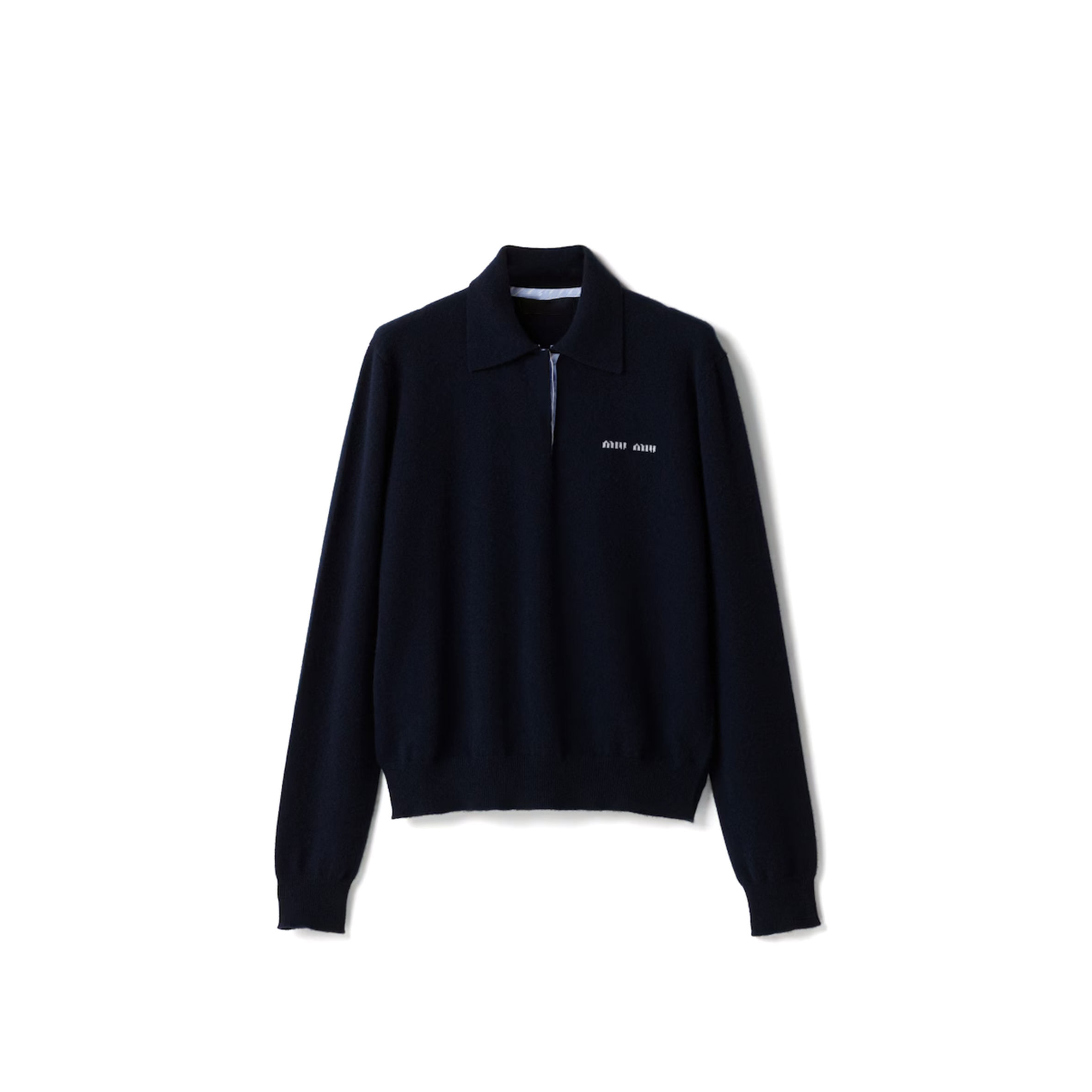 MIU MIU CASHMERE POLO SWEATER MMLA20